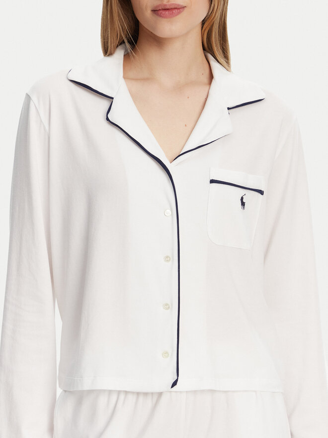 Polo Ralph Lauren Polo Ralph Lauren Pyjama 4P8002 Weiß Relaxed Fit