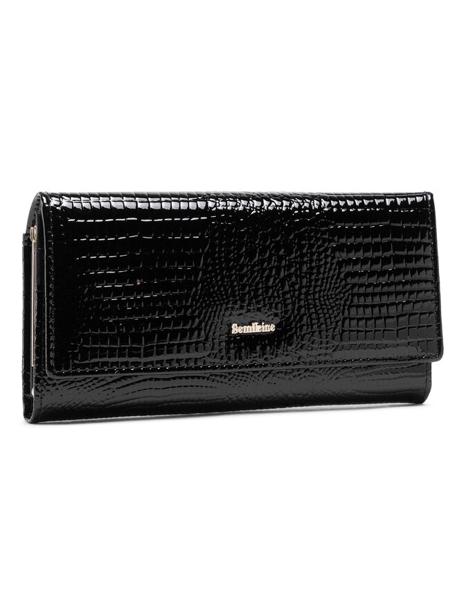 Semi Line Große Damen Geldbörse Semi Line P8228-0 Schwarz