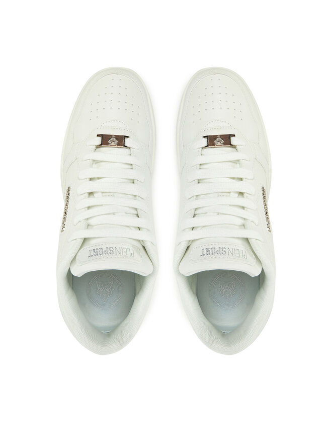 Plein Sport Sneakersy Plein Sport SAES USC0738 STE003 Biały
