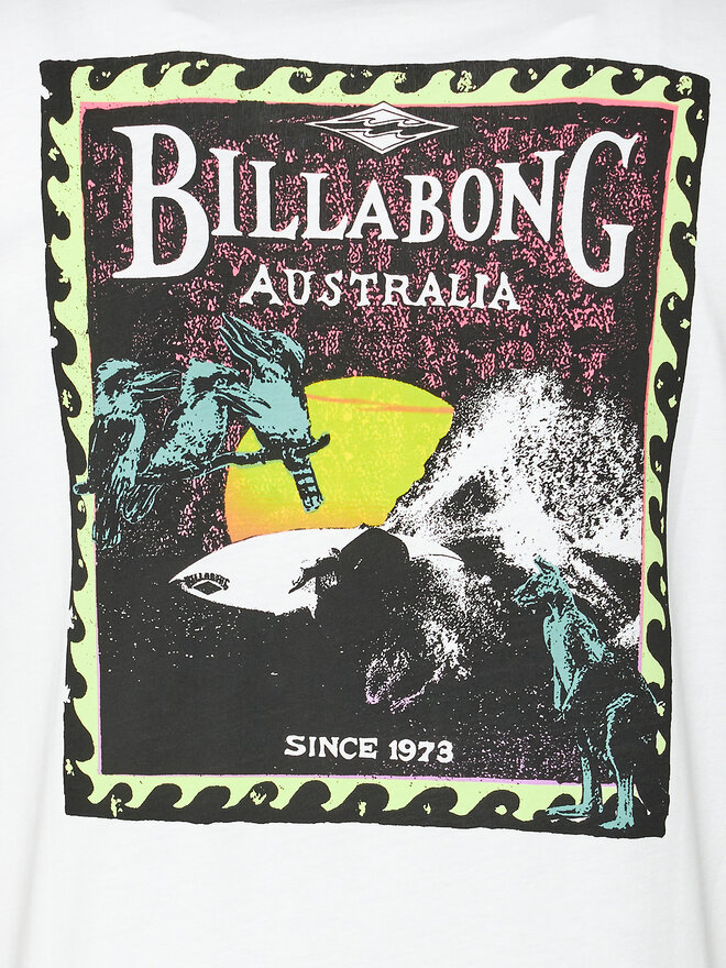 Billabong Billabong Camiseta Dreamy Place EBYZT00170 Blanco Regular Fit