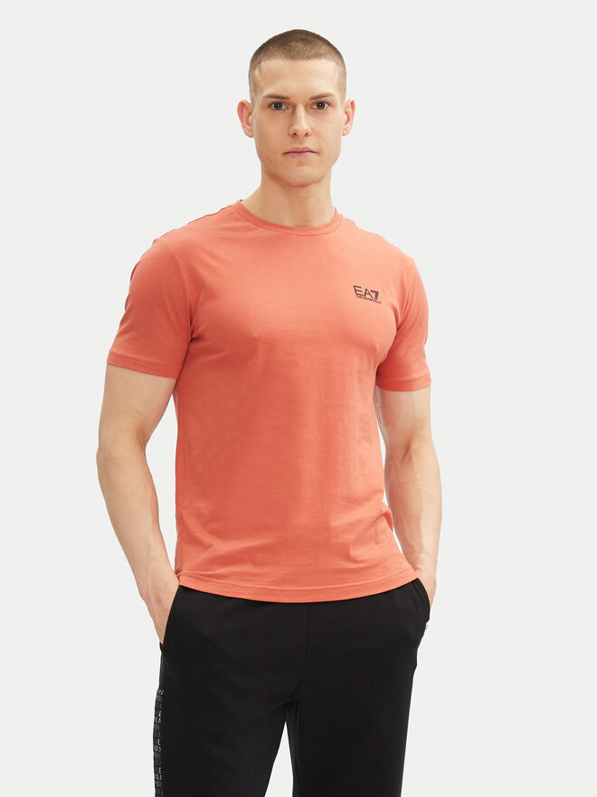 EA7 Emporio Armani EA7 Emporio Armani Футболка 8NPT25 PJVPZ U3010 Оранжевий Regular Fit