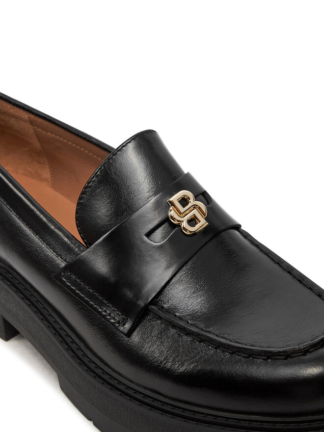 BOSS Loafersy Boss Rebby Mocc CBB 50523590 Czarny