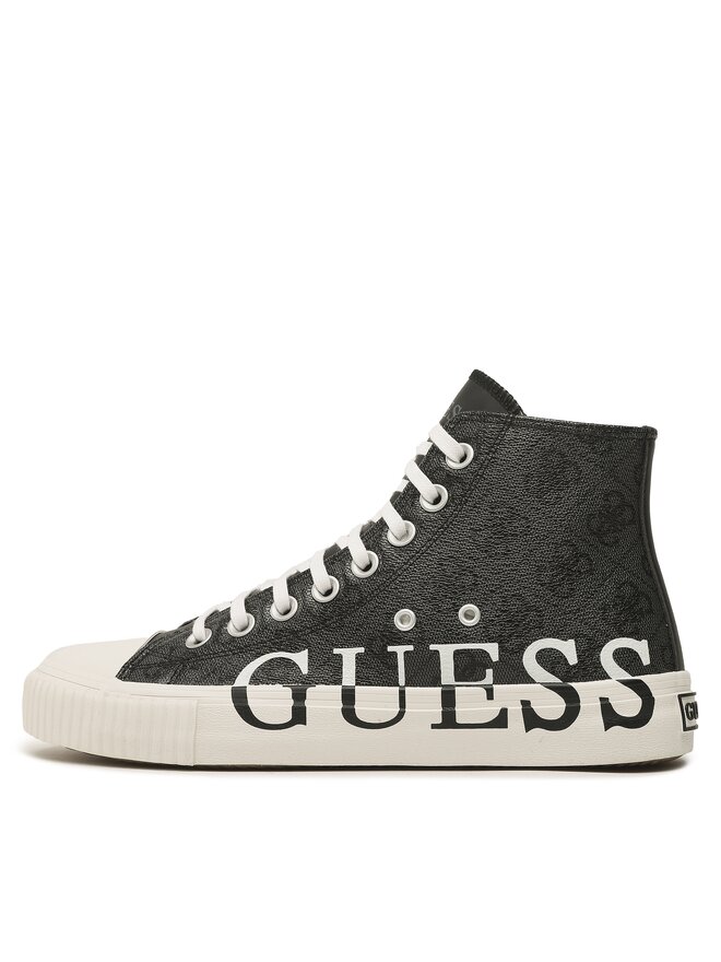 Guess Plátěnky Guess New Winners Mid FM6NWM ELL12 Černá