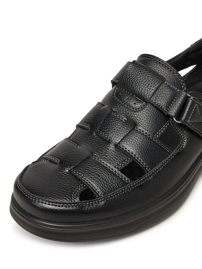 Lanetti Sandalen Lanetti MSS20518-03 Schwarz