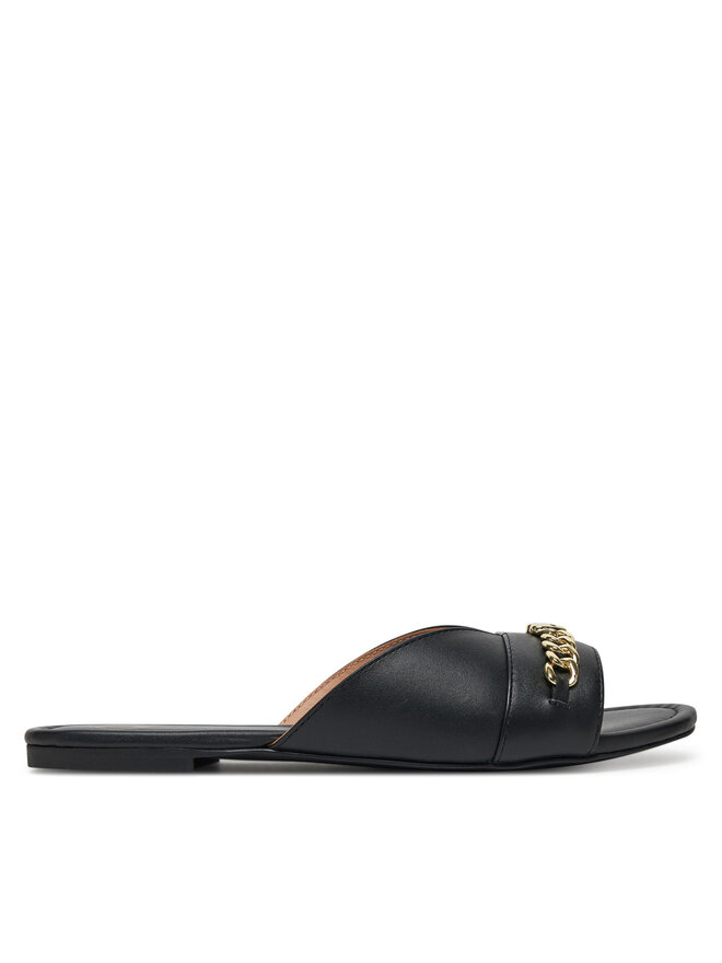 LOVE MOSCHINO Klapki LOVE MOSCHINO JA28151G0MIE0000 Czarny