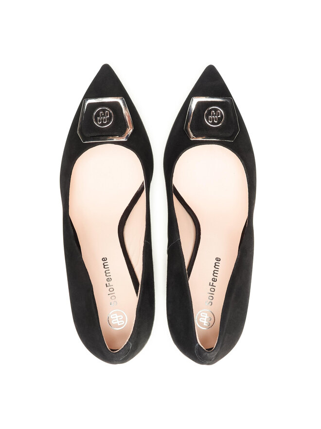 Solo Femme Pusbačiai Solo Femme 14175-82-020/000-04-00 Juoda