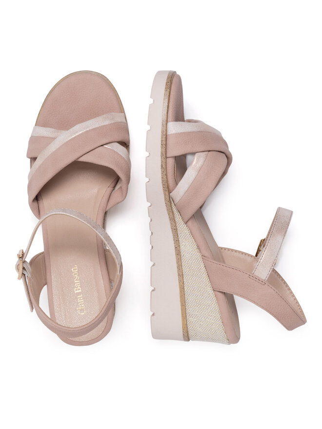 Clara Barson Sandales Clara Barson WS6253-04 Rozā