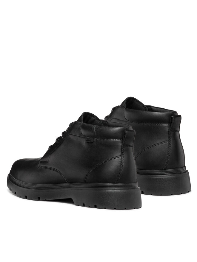Geox Schnürschuhe Geox U Spherica Ec1 B Abx U46HND 00043 C9999 Schwarz