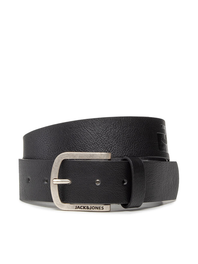 Jack&Jones Ζώνη Ανδρική Jack&Jones Jacharry Belt Noos 12120697 Μαύρο