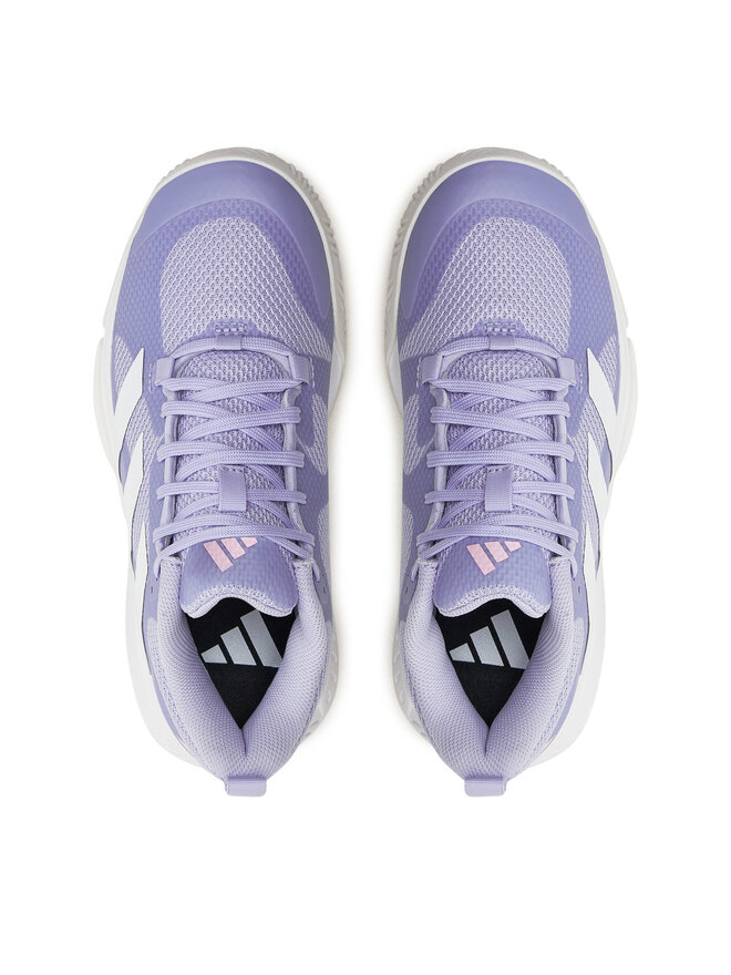 adidas Buty halowe adidas Court Team 2.0 JR0740 Fioletowy