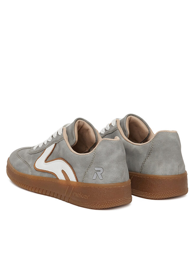 Rieker Sneakersy Rieker M5512-45 Sivá