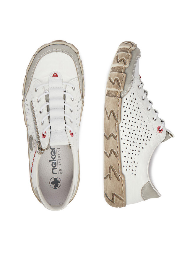 Rieker Halbschuhe Rieker L0355-80 Weiß