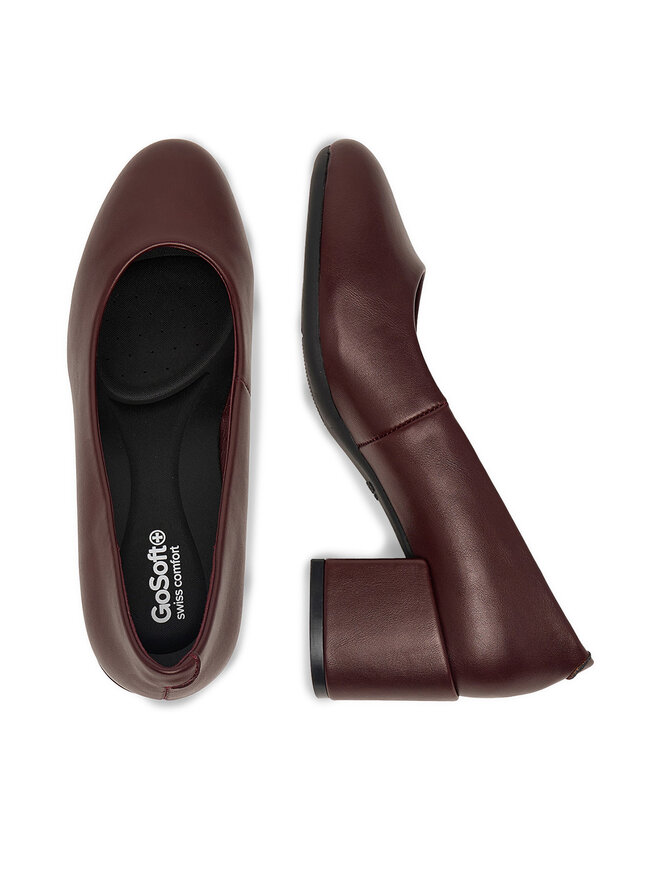 Go Soft Pumps Go Soft CEO-HY25127-1 Dunkelrot
