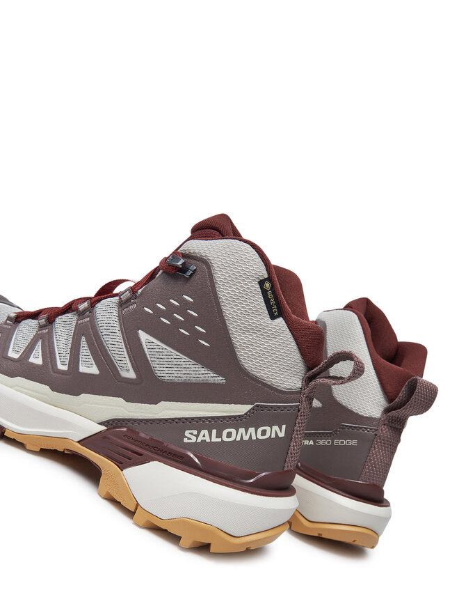 Salomon Trekingová obuv Salomon X Ultra 360 Edge Mid Gore-Tex L47698600 Hnedá