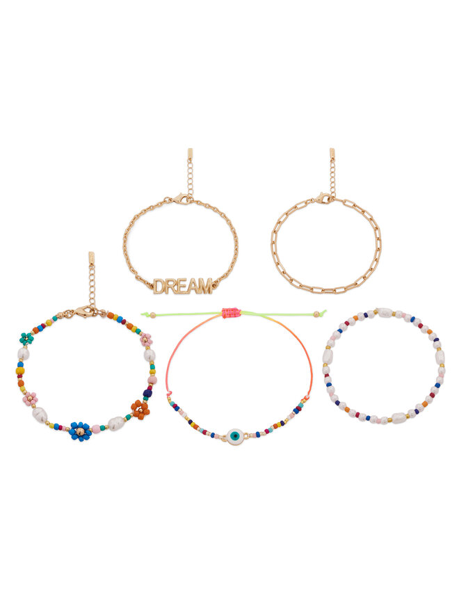 Aldo Set 5 brățări Aldo Dreamers 13994817 Colorat