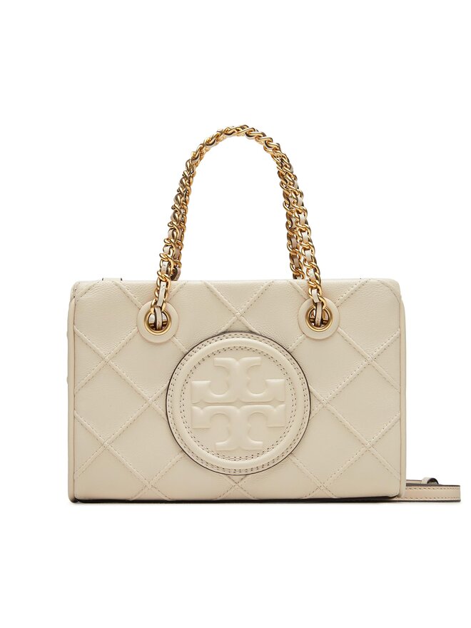 Sac a main Tory Burch Fleming Soft Mini Chain Tote 152334 Beige chaussures
