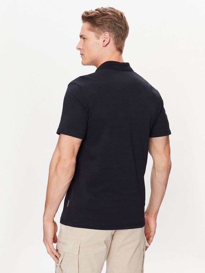 Napapijri Napapijri Poloshirt Ealis NP0A4H8B Dunkelblau Regular Fit