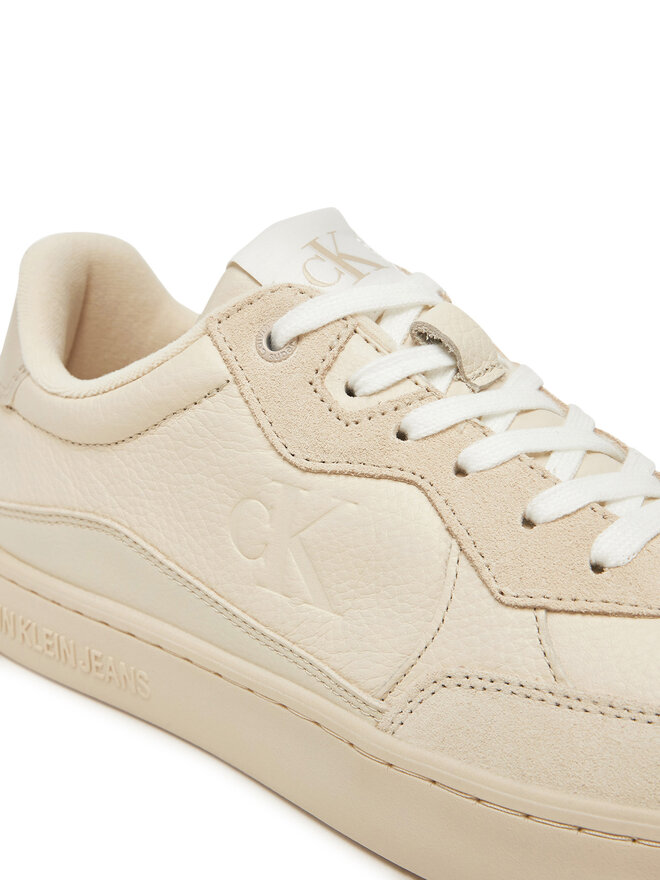 Calvin Klein Jeans Сникърси Calvin Klein Jeans Classic Cupsole Mg Wmm YM0YM01153 Бежов