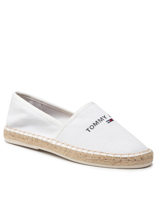 Tommy Jeans Espadrilles Tommy Jeans Espadrille EN0EN01815 Weiß