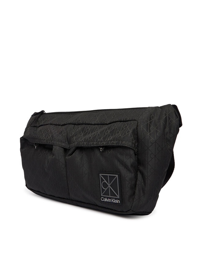 Calvin Klein Gürteltasche﻿ Calvin Klein Utility Emblem Sling Waistbag LV04D3341G Schwarz