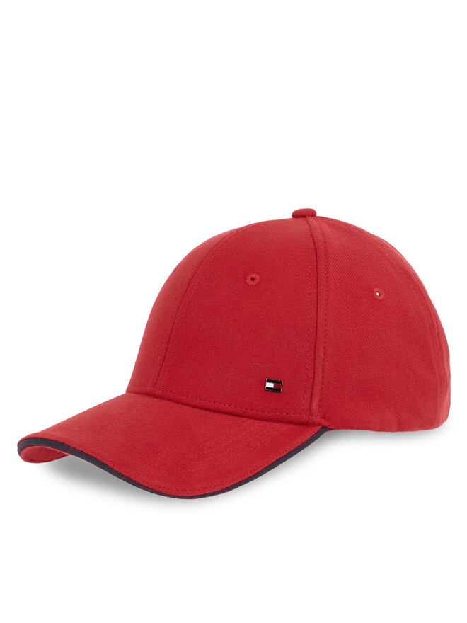 Tommy Hilfiger Cappellino Tommy Hilfiger Th Corp Flannel 6 Panel Cap AM0AM13164 Rosso