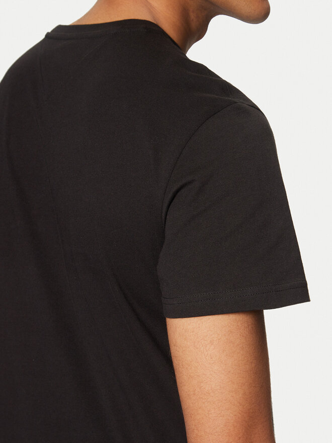 Tommy Jeans Tommy Jeans Póló Entry DM0DM20365 Fekete Slim Fit
