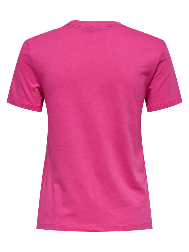 ONLY ONLY Marškinėliai Fun Life 15349901 Rožinė Regular Fit