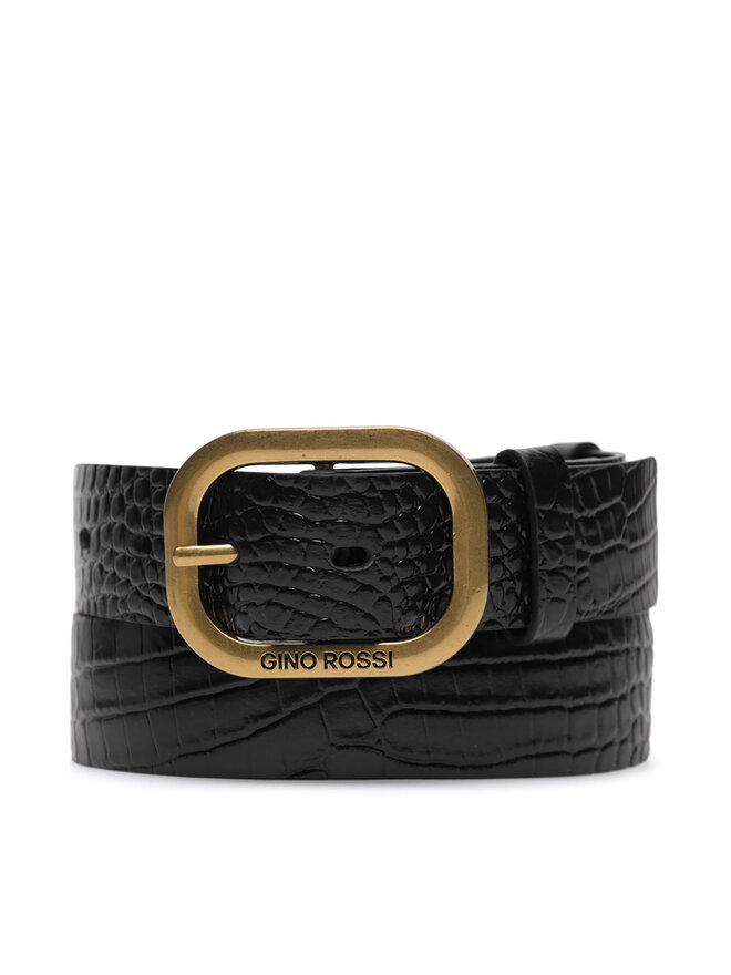 Gino Rossi Cinturón para mujer Gino Rossi BLYL23003 Negro