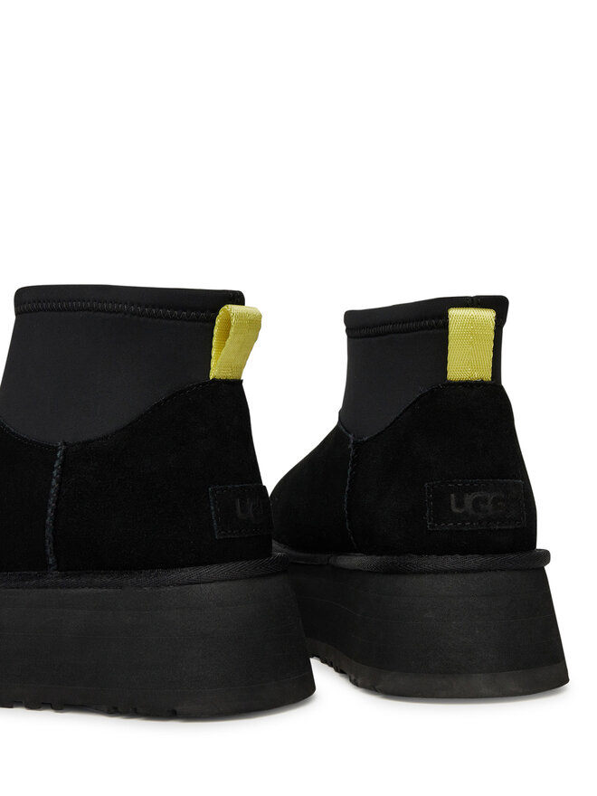 Ugg Sniega zābaki Ugg W Classic Mini Dipper 1168170 Melns