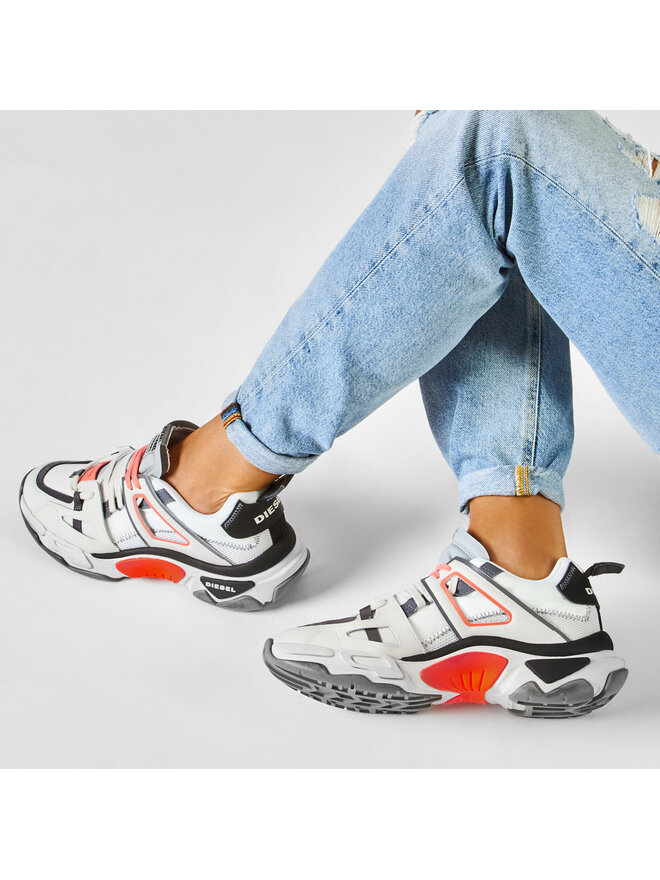 Sneakers Diesel S-Kipper Low Trek II Y02352 P3400 H8156 Gri | epantofi.ro