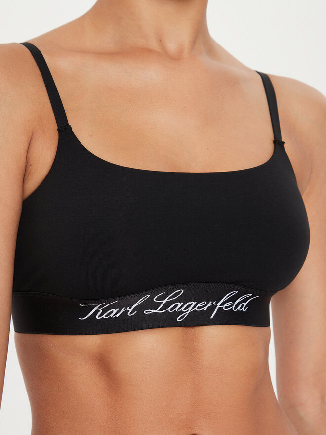KARL LAGERFELD KARL LAGERFELD Top-BH 240W2129 Schwarz