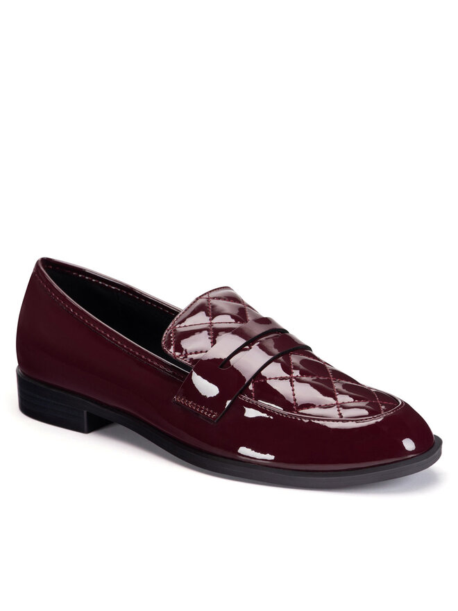 JENNY Mokasyny JENNY LS5781-11 Bordowy