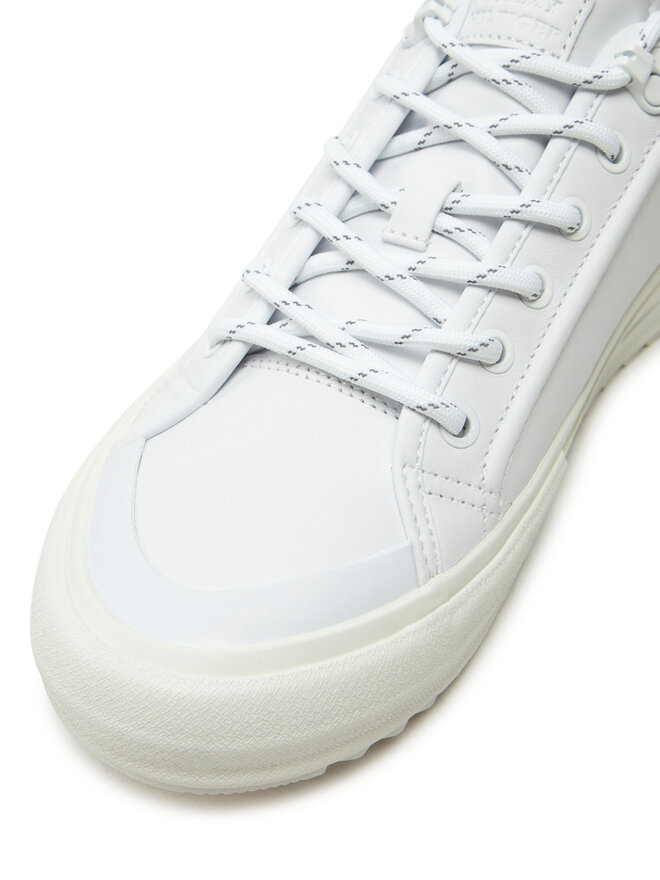 Tommy Hilfiger Сникърси Tommy Hilfiger Th Hi Vulc Cleat Low Lth FM0FM05452 Бял