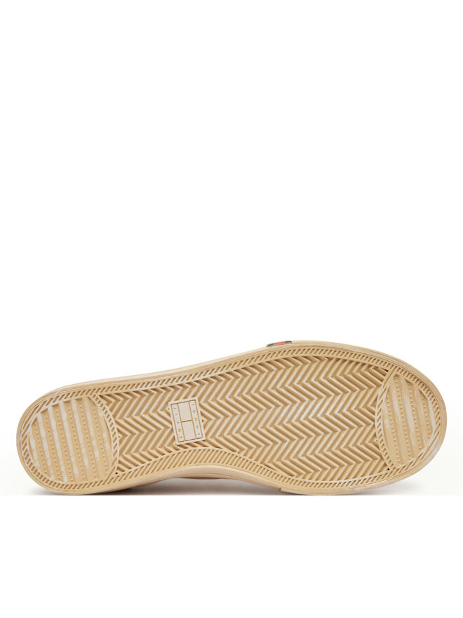 Tommy Jeans Sneakers aus Stoff Tommy Jeans Archive Vulc Y2K Washed Canvas EN0EN02957 Beige