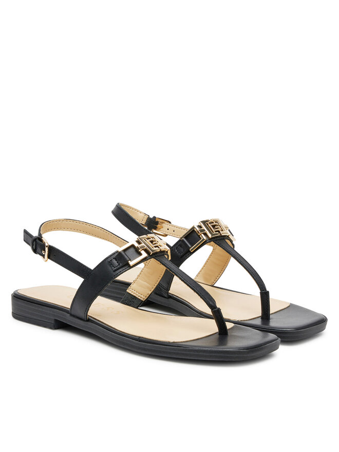 Guess Sandały Guess FLJREL LEA21 Czarny