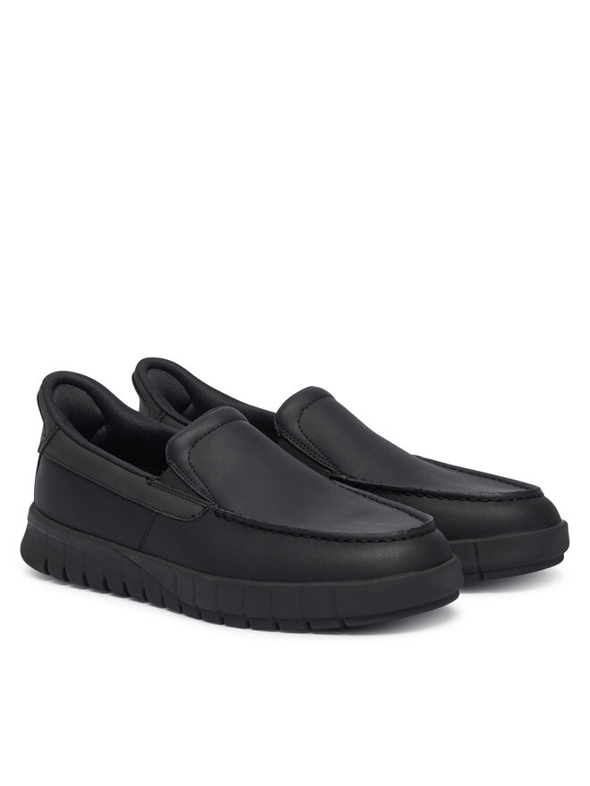 Geox Halbschuhe Geox Flextride Plus U66MAC 0009B C9999 Schwarz