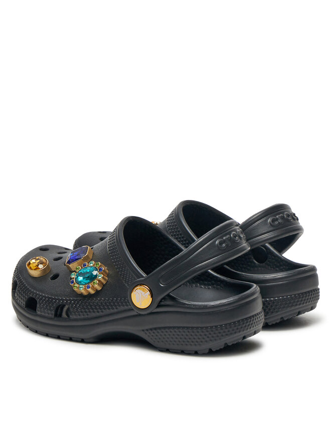 Crocs Klapki Crocs Classic Jewel Clog K 210716 Czarny