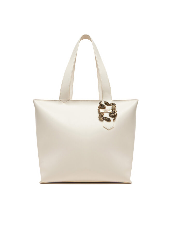 Just Cavalli Сумка Just Cavalli Iconic Snakes 78RA4BA5 ZSA89 Білий
