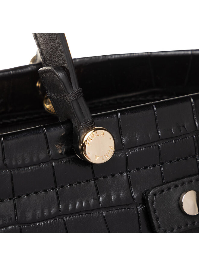Furla Handtasche Furla Lady M BAWC01L-KO0000-O6000-1-007-20-RO-B Schwarz