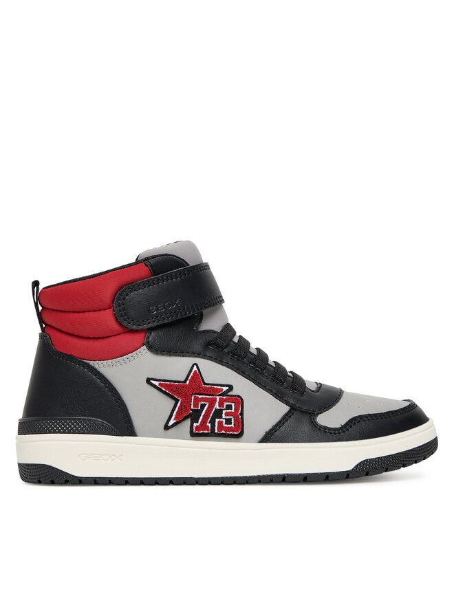 Geox Sneakersy Geox J Washiba J56LQC 054FU C0043 D Šedá