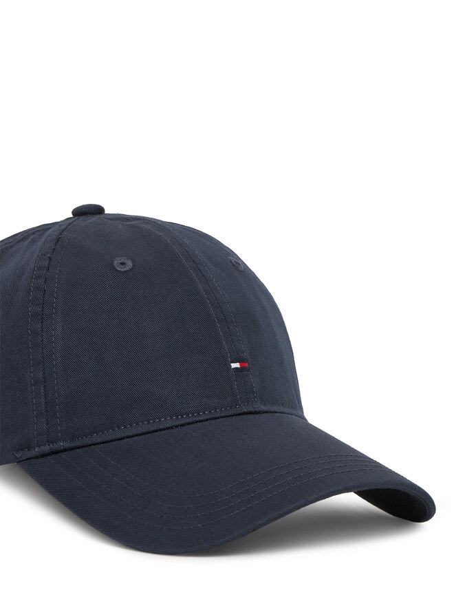 Tommy Hilfiger Kšiltovka Tommy Hilfiger Essential Flag Soft Cap AW0AW17632 Tmavomodrá