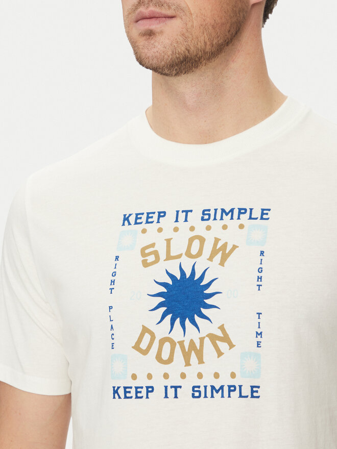 Blend Blend T-Shirt 20718311 Weiß Regular Fit