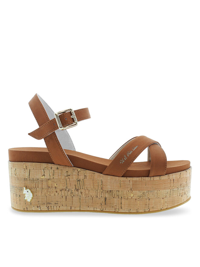 U.S. Polo Assn. Sandali U.S. Polo Assn. Loren LOREN002 Rjava