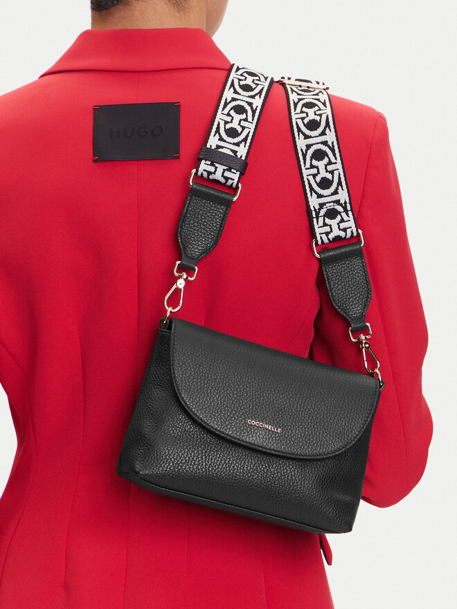 Coccinelle Handtasche Coccinelle E5 S8F 59 01 01 Schwarz