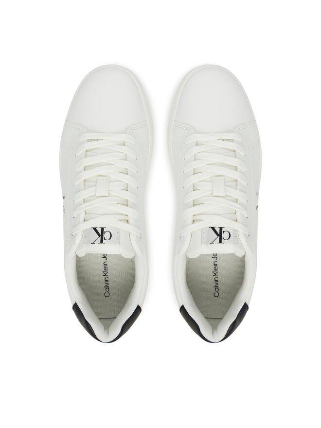Calvin Klein Jeans Αθλητικά Calvin Klein Jeans Classic Cupsole Mono Lth YM0YM01369 Λευκό