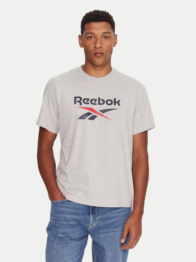 Reebok Reebok Футболка RK25158CCM Сірий Regular Fit