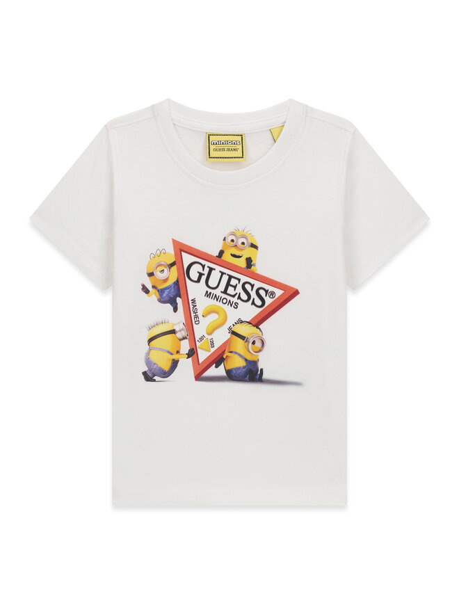 Guess Jeans Guess Jeans Футболка N6YI28 K6652 Білий Regular Fit