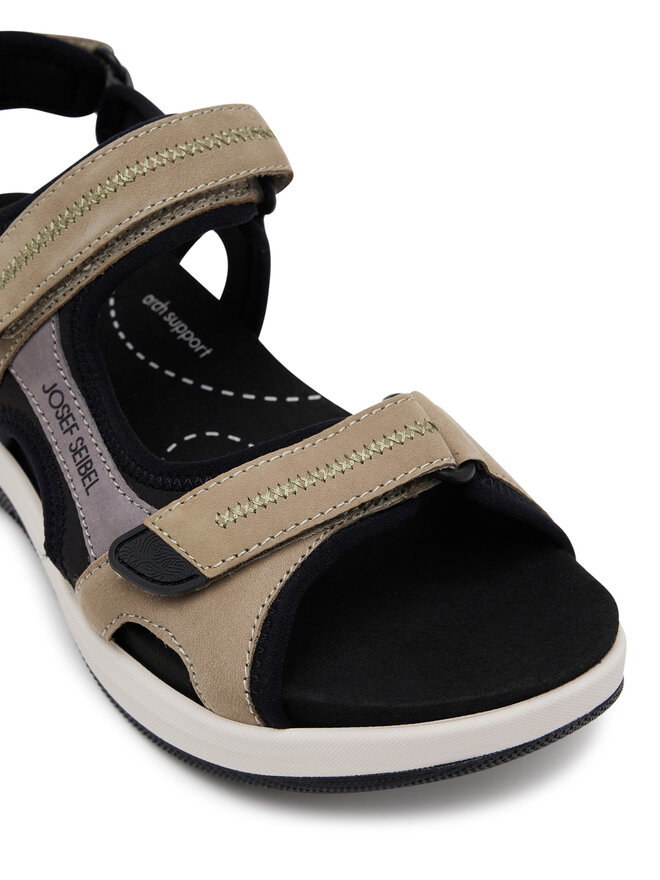 Josef Seibel Sandály Josef Seibel Estelle 02 97302 Khaki