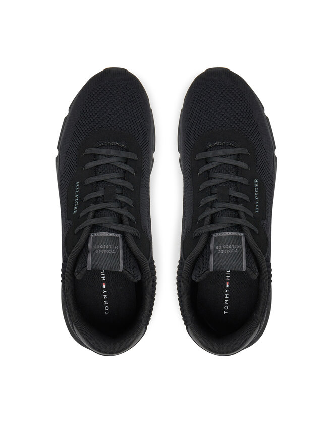 Tommy Hilfiger Sportcipők Tommy Hilfiger Faston 6c Mix FM0FM05423 Fekete