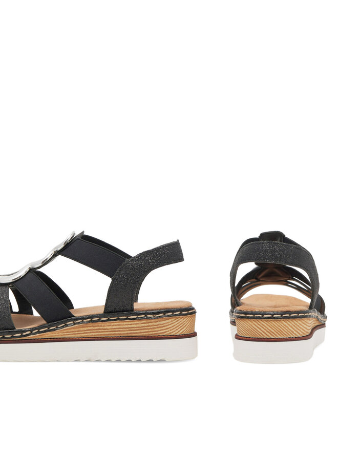 Rieker Sandalias Rieker 679L4-00 Negro